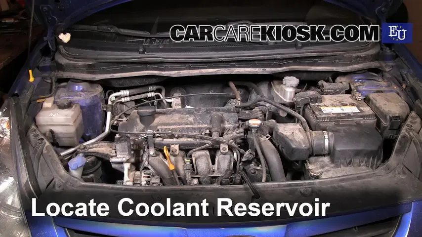 2009 Hyundai i20 Classic 1.2L 4 Cyl. Coolant (Antifreeze)